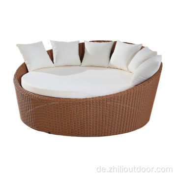 Rattan Cane Furniture Wicker Outdoor Outdoor -Baldachin Daybed